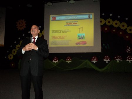 Elazığ Özel Güzide Hanım İlköğretim Okulu'nda deprem semineri verildi