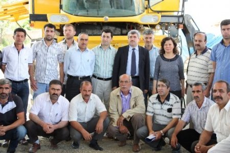 Elazığ'da biçerdöver kursu ile hasatta dane kaybı asgariye indirilecek