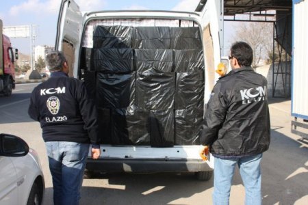Elazığ'da Kaçak Sigara Operasyonu