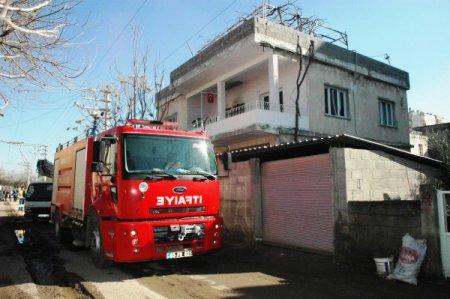 Elektrik Kontağından Çıkan Yangın Evi Kül Etti