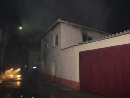 Elektrik Kontağından Çıkan Yangın Korkuttu