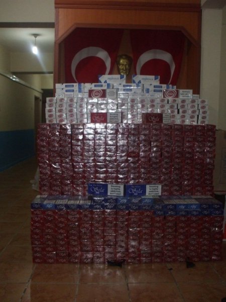 Eleşkirt’te 48 Bin Paket Kaçak Sigara Ele Geçirildi