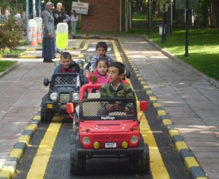 Elmadağlı miniklere trafik eğitimi verildi