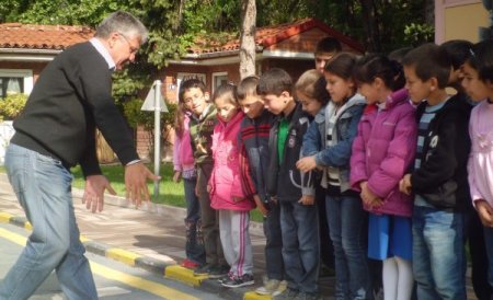 Elmadağlı miniklere trafik eğitimi verildi