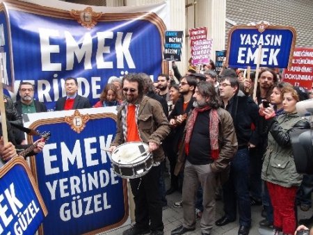 Emek Sineması eylemine sanatçılardan destek