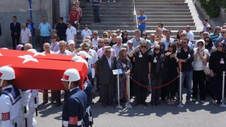 Emekli Albay Haşimoğlu, Son Yolculuğuna Uğurlandı