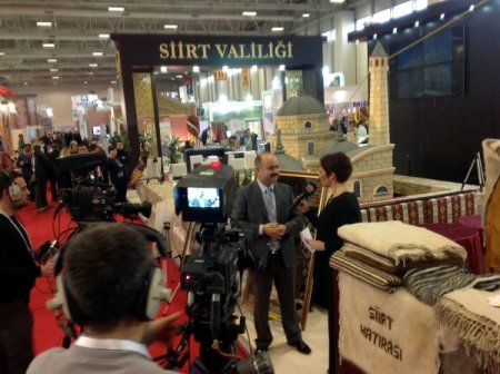 EMITT Fuarı'nda Siirt'e en iyi stand ödülü verildi