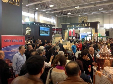 EMITT Fuarı'nda Siirt'e en iyi stand ödülü verildi