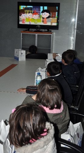 Emniyet Müdür Ceylan, minik misafirlerini ağırladı