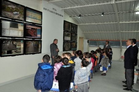 Emniyet Müdür Ceylan, minik misafirlerini ağırladı