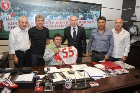 Emniyet Müdürü Hulusi Çelik, Samsunspor'a veda etti
