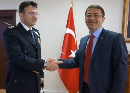 Emniyet Müdürü Özdemir'den, Kaymakam Esmer'e ziyaret