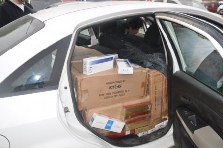 Emniyetin operasyonunda 25 bin paket gümrük kaçağı sigara ele geçirildi