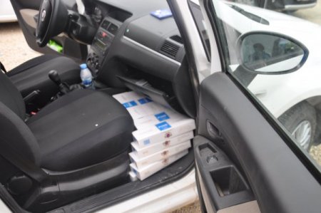 Emniyetin operasyonunda 25 bin paket gümrük kaçağı sigara ele geçirildi