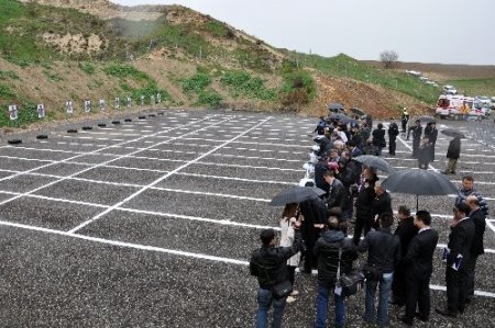 Emniyetin poligonunda önce açılış, sonra atış yapıldı