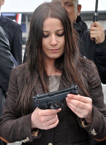 Emniyetin poligonunda önce açılış, sonra atış yapıldı