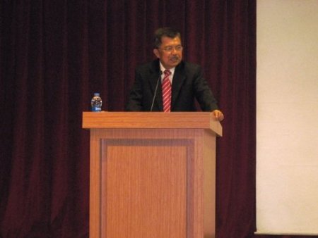 Endonezya eski Devlet Başkanı Yardımcısı, Fatih Üniversitesi'ni ziyaret etti