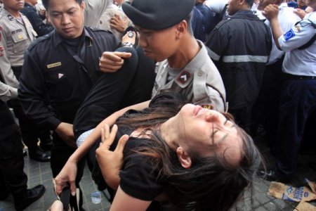 Endonezya'da Blackberry İzdihamı