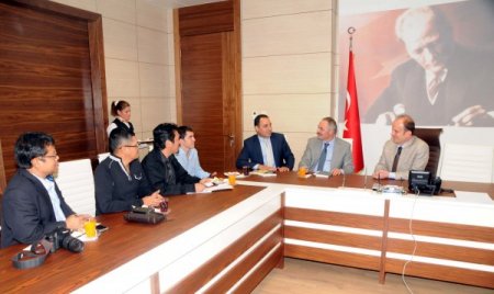 Endonezyalı milletvekilleri Genel Müdür Baykan’ı ziyaret etti