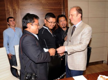 Endonezyalı milletvekilleri Genel Müdür Baykan’ı ziyaret etti