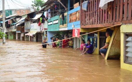 Endonezya'nın başkenti Cakarta sele teslim