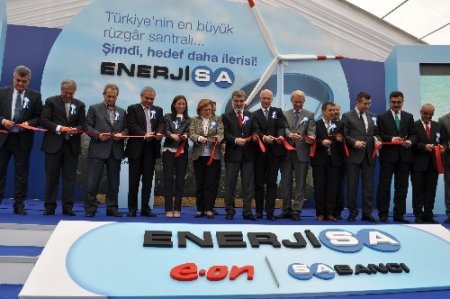Enerjisa Türkiye'nin en büyük rüzgar santrali Balıkesir RES'i açtı