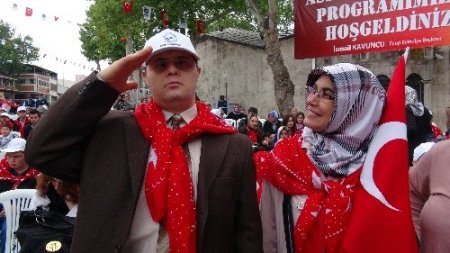 Engelli askerler dualarla uğurlandı