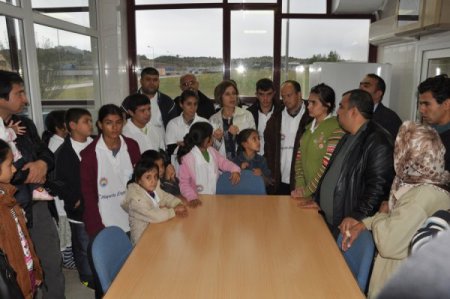 Engelli çocuklar Çatalan Arıtma Tesisi'ni gezdi