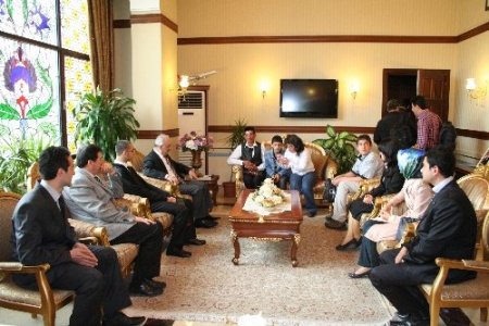 Engelli çocuklardan Vali Yenigün’e ziyaret