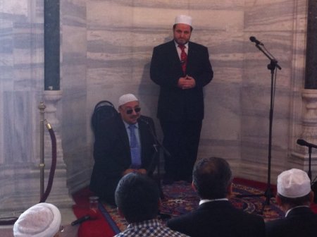 Engelli hafızlardan Kur’an ziyafeti