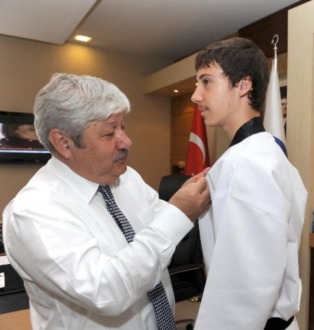 Engelli milli tekvandocudan Akaydın’a olimpiyatlarda madalya sözü