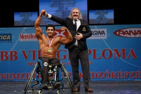 Engelli vücut geliştirme şampiyonu bayramda sporu bıraktı