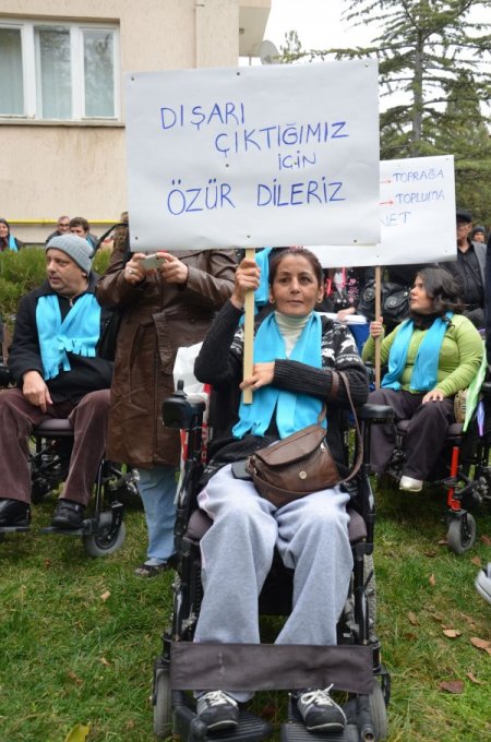 Engelliler, haftalarını kendi hazırladıkları etkinlikler ile kutladı