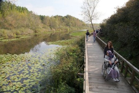 Engelliler Acarlar Longozu’nu gezdi