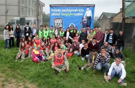 Engelliler paintball oynadı stres attı