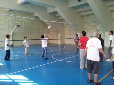 Engelliler sporla rehabilete ediliyor