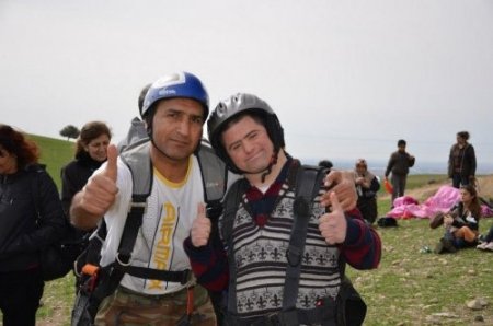 Engelliler yamaç paraşütüyle uçacak