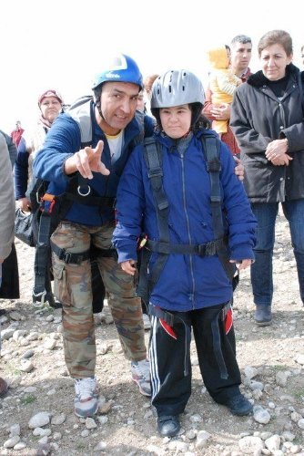 Engelliler yamaç paraşütüyle uçacak