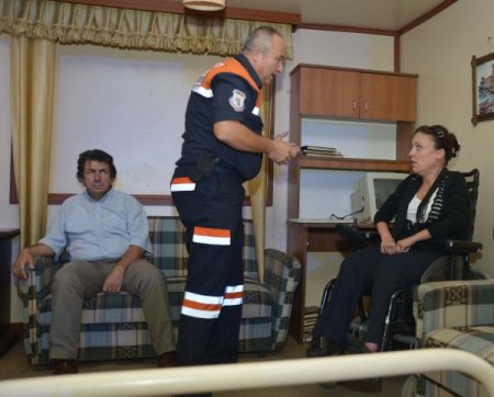 Engellilere afet eğitimi