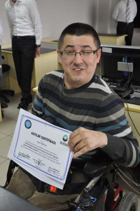 Engellilere ‘tele-çalışma’ Projesi