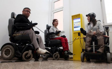 Engellilerin akülü araçları için ilk ‘şarj istasyonu’ kuruldu