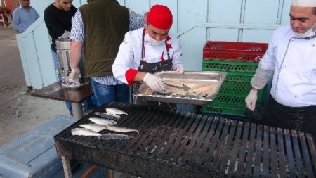 Engellilerin balık keyfi