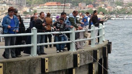 Engellilerin balık keyfi