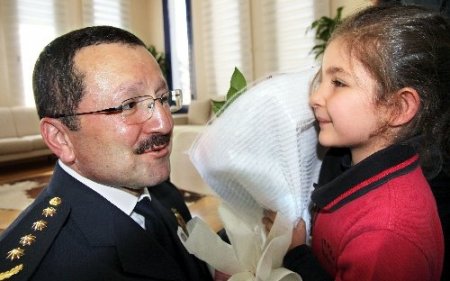 Envar’dan Emniyet Müdürü Sağlam'a ziyaret