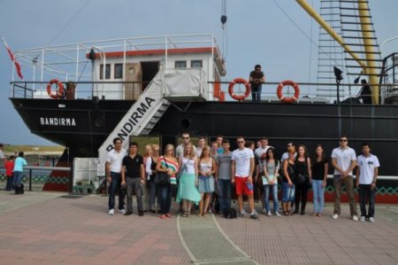 Erasmus öğrencileri Samsun’u gezdi