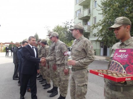 Erbaa protokolü bayramda bir araya geldi