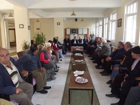 Erbaa protokolü bayramda bir araya geldi