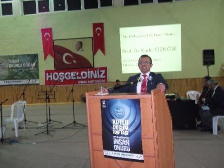 Erbaa'da Kutlu Doğum programı düzenlendi