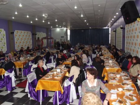 Erbaalı kadınlar birlik çayında bir araya geldi