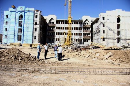 Erciş'e deprem güvenlikli okullar inşa ediliyor